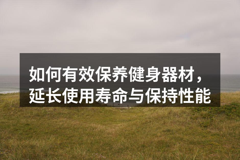 如何有效保养健身器材，延长使用寿命与保持性能